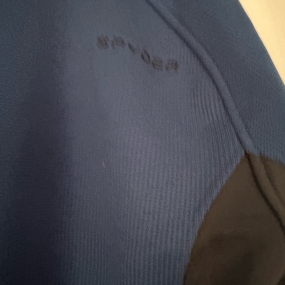 Spyder Men's Zip-Up Sweater in Blue and Black - Picture 8 of 8